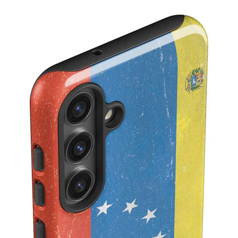Venezuela Flag Distressed Galaxy S24 Plus Impact Case